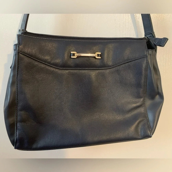 Black Purse Cascade Blues Leather - Picture 3 of 8